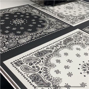 Stampa tessile rotativa